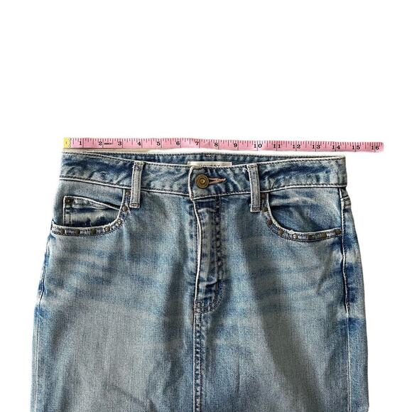 Moussy Denim Midi Skirt Size 1 - Picture 6 of 7